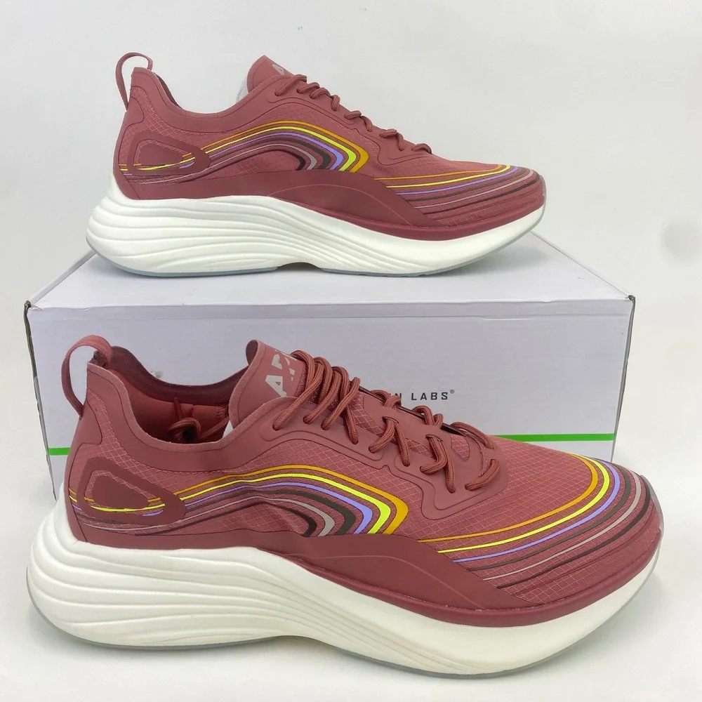 APL Athletic Propulsion Labs Men's Streamline Cedar Clay Multi Sneakers 11.5 New